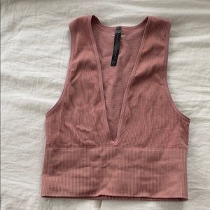 Urban Outfitters plunging crop top